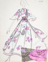 Karl Lagerfeld Fashion Drawing - Sold for $1,536 on 05-24-2025 (Lot 291).jpg